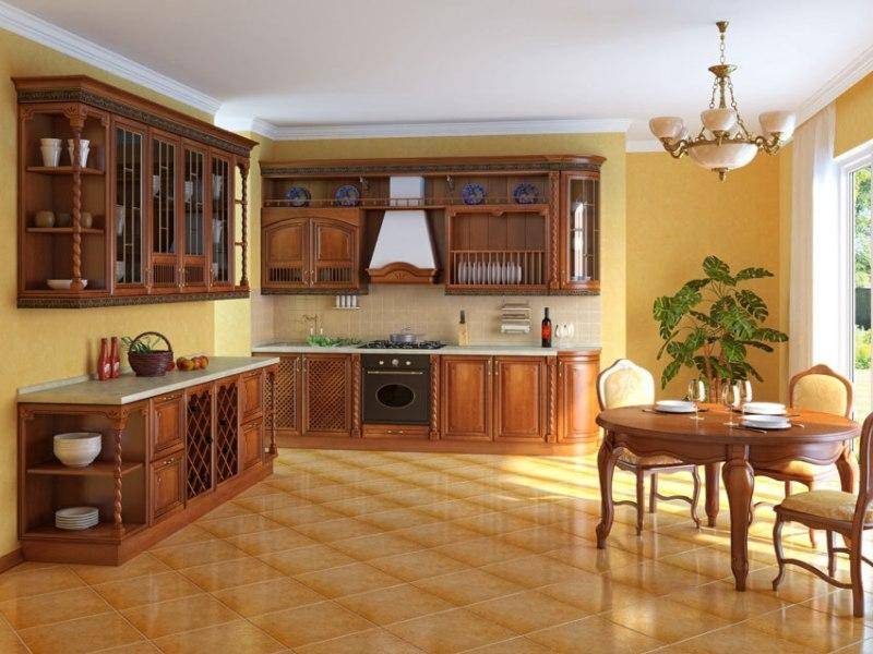 классическая угловая кухня в Таганроге