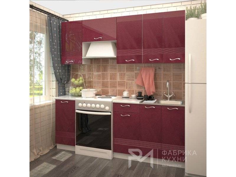кухня гламур с фрезеровкой волна в Таганроге