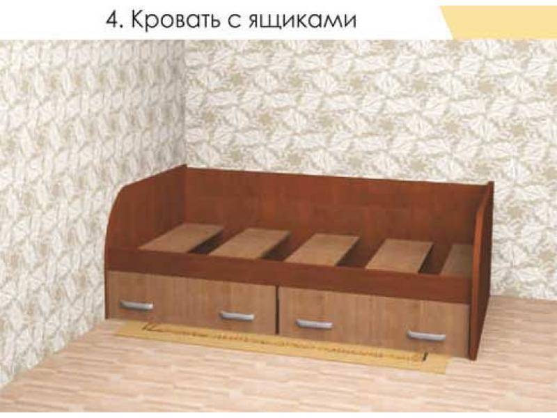 кровать с ящиками в Таганроге