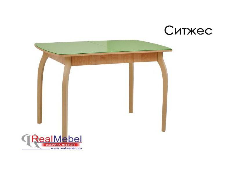 стол ситжес (сс 07) со стеклянной столешницей в Таганроге