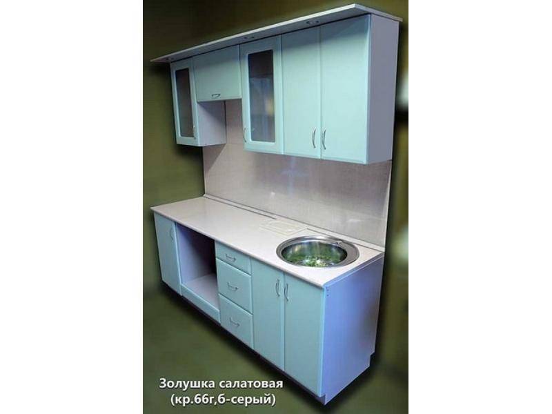 кухня золушка салатовая в Таганроге