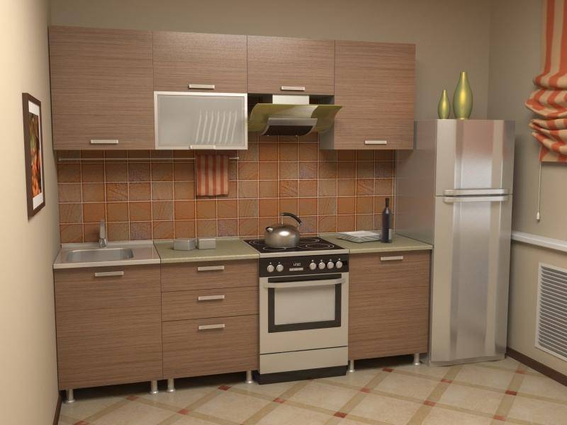 кухня прямая азалия комплектация 7 в Таганроге