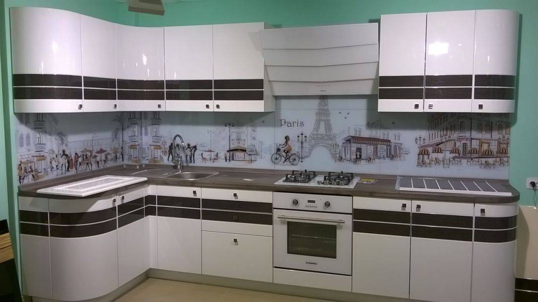 угловая кухня глянец в Таганроге