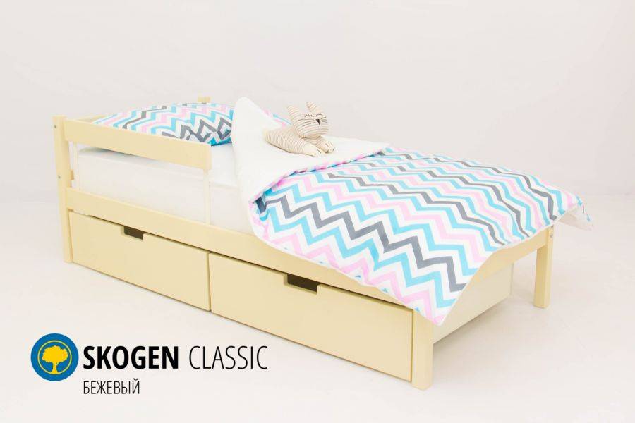 детская кровать skogen classic бежевый в Таганроге