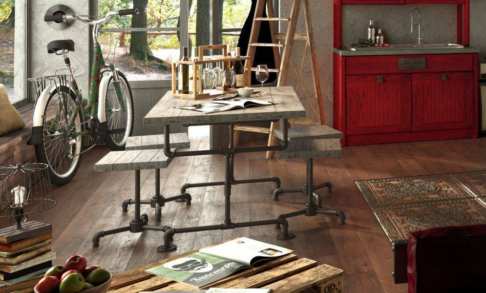 столовая группа home collection в стиле loft в Таганроге