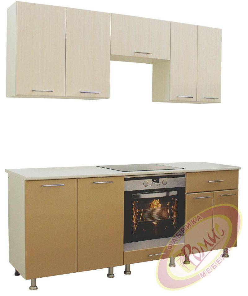 кухня ромис 3 с фасадами из мдф в Таганроге