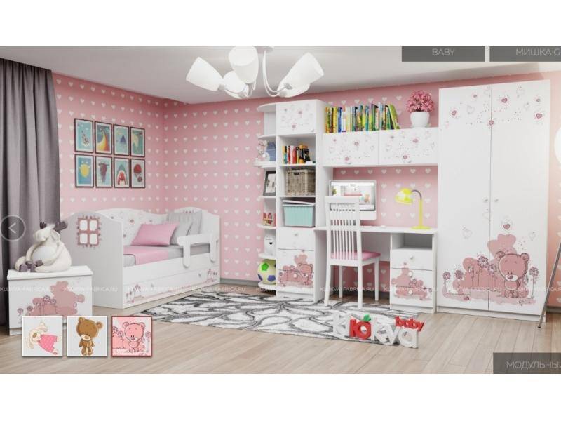 комната для девочки мишка girl в Таганроге