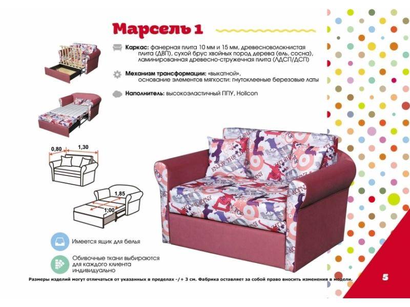 детский диван марсель 1 в Таганроге