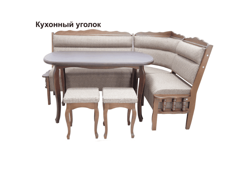 светлый кухонный уголок в Таганроге