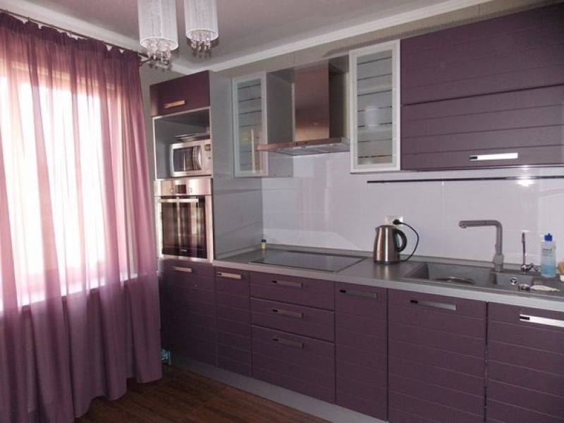 фиолетовая кухня в Таганроге