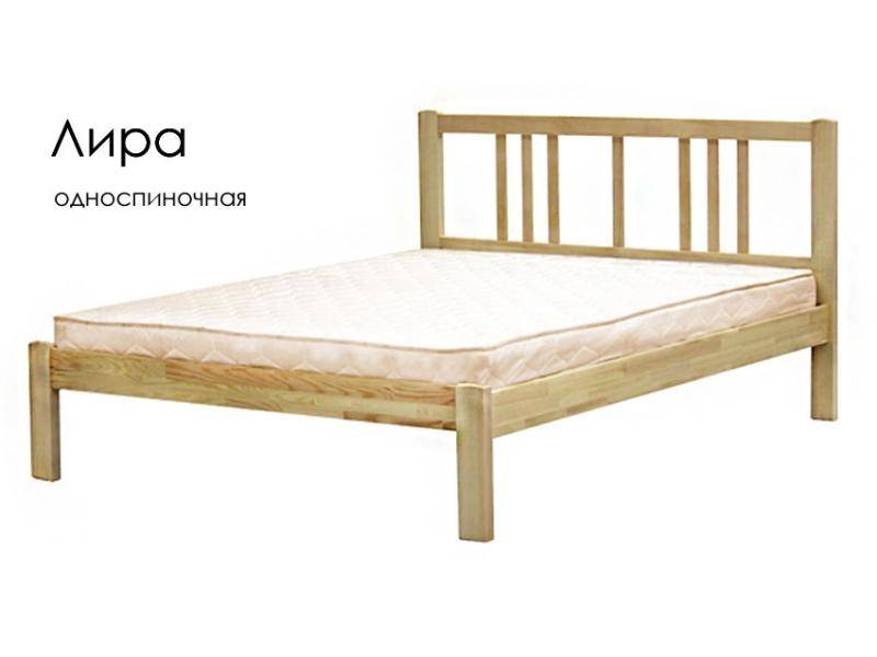 кровать лира из массива сосны в Таганроге