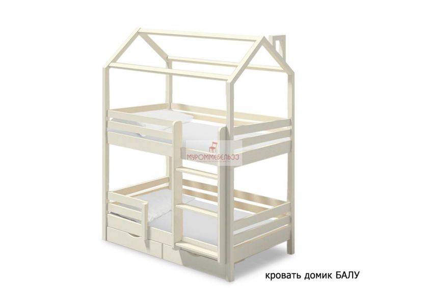 кровать-домик балу два яруса в Таганроге