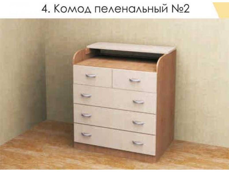 комод пеленальный 2 в Таганроге