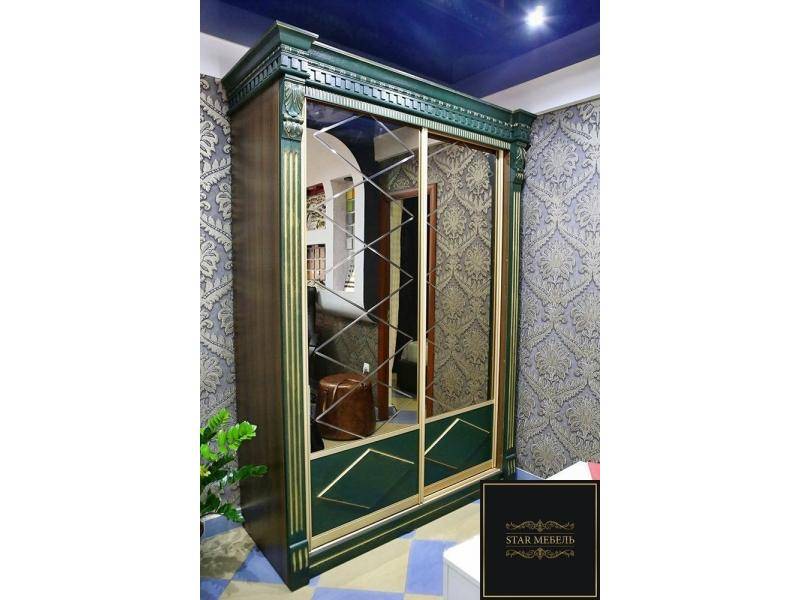 стильный шкаф-купе с зеркалом в Таганроге