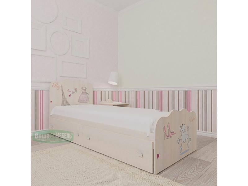 кровать детская односпальная bed paris в Таганроге