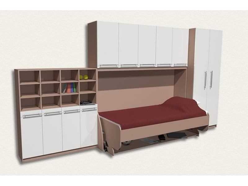 вместительная мебель junior-2 в детскую в Таганроге