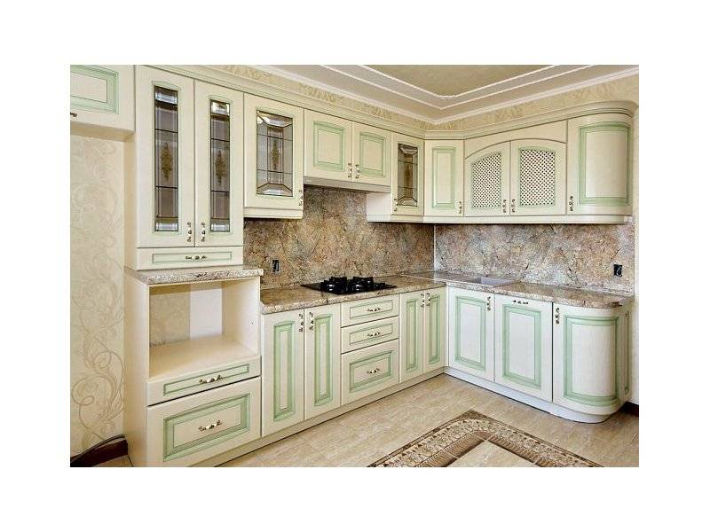угловая кухня из массива марсилья в Таганроге