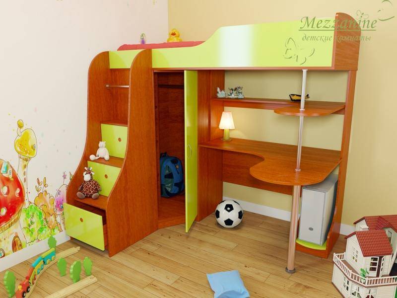 детская индиго с лестницей индиго в Таганроге