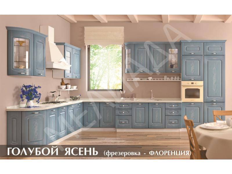 кухня голубой ясень в Таганроге