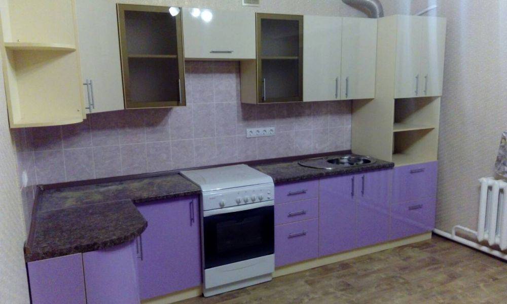 угловая комбинированная кухня в Таганроге