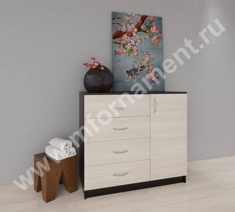 комод (4 ящика 1дверь) в Таганроге