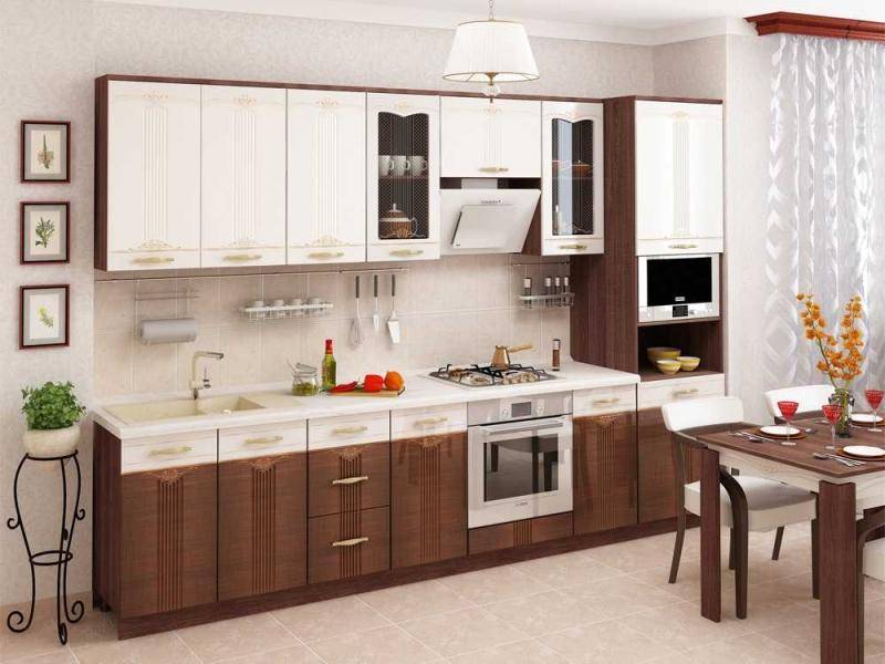 кухонный гарнитур прямой каролина 11 в Таганроге