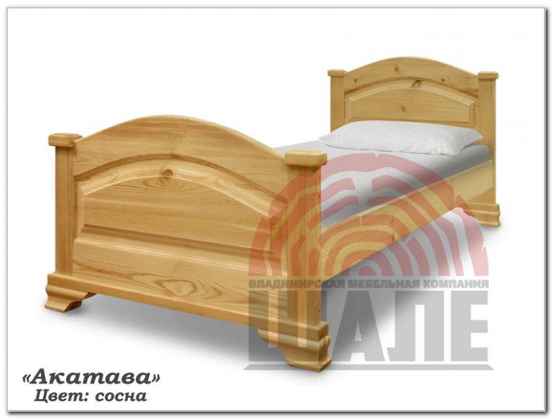 кровать деревянная акатава в Таганроге