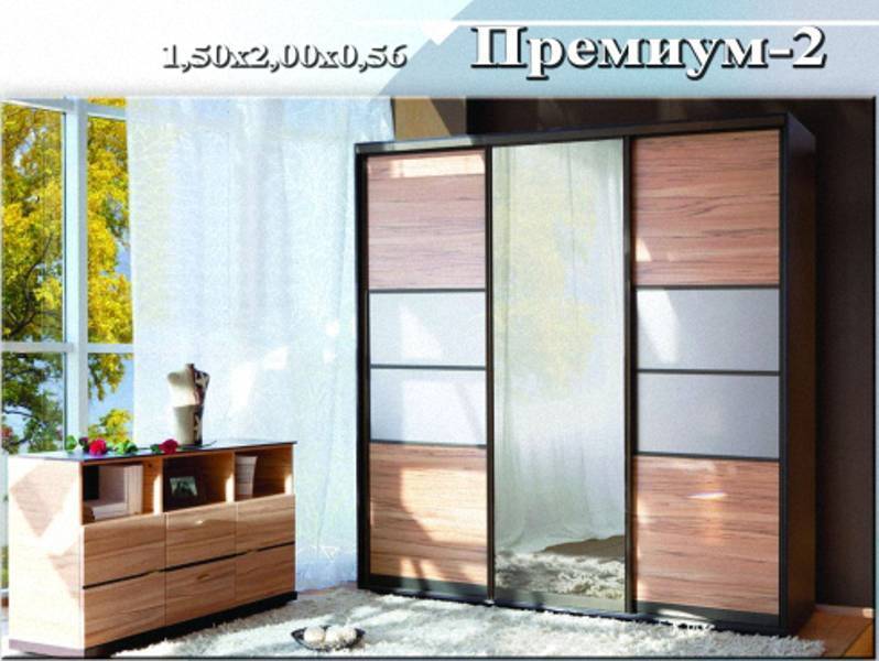 шкаф-купе «премиум 2» в Таганроге