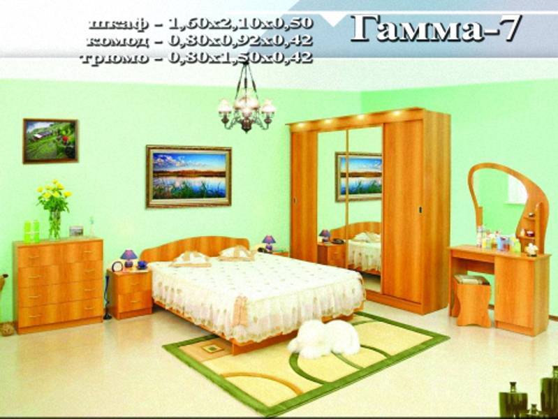 спальный гарнитур «гамма 7» в Таганроге