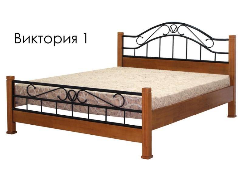 кровать виктория 1из массива сосны с элементами ковки в Таганроге