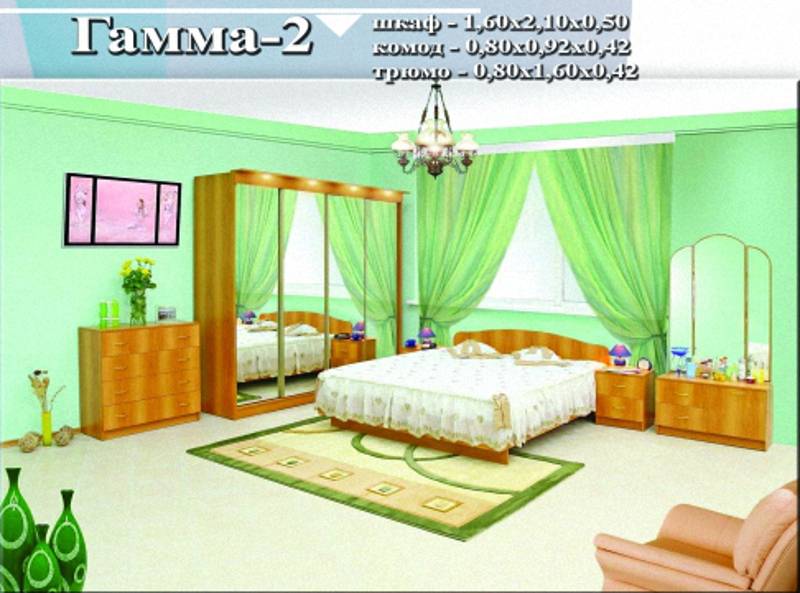спальный гарнитур «гамма 2» в Таганроге