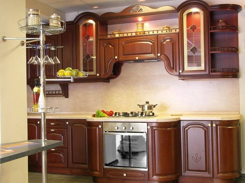 кухонный гарнитур бук цвет вишня в Таганроге