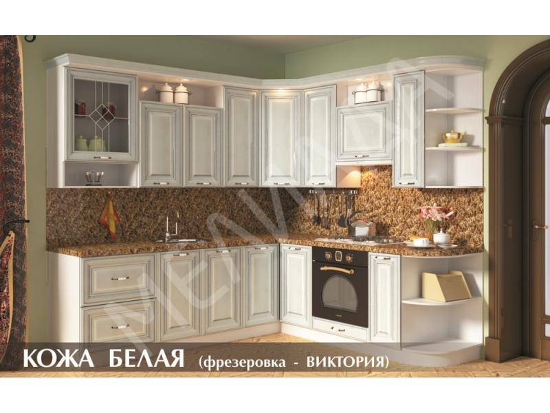 кухня кожа белая в Таганроге
