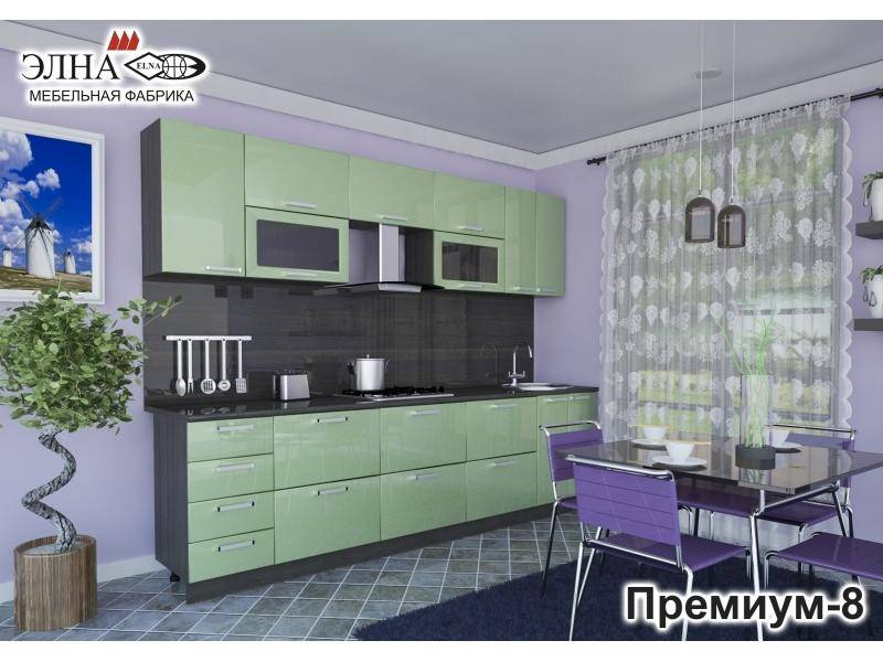 кухня прямая премиум 8 в Таганроге