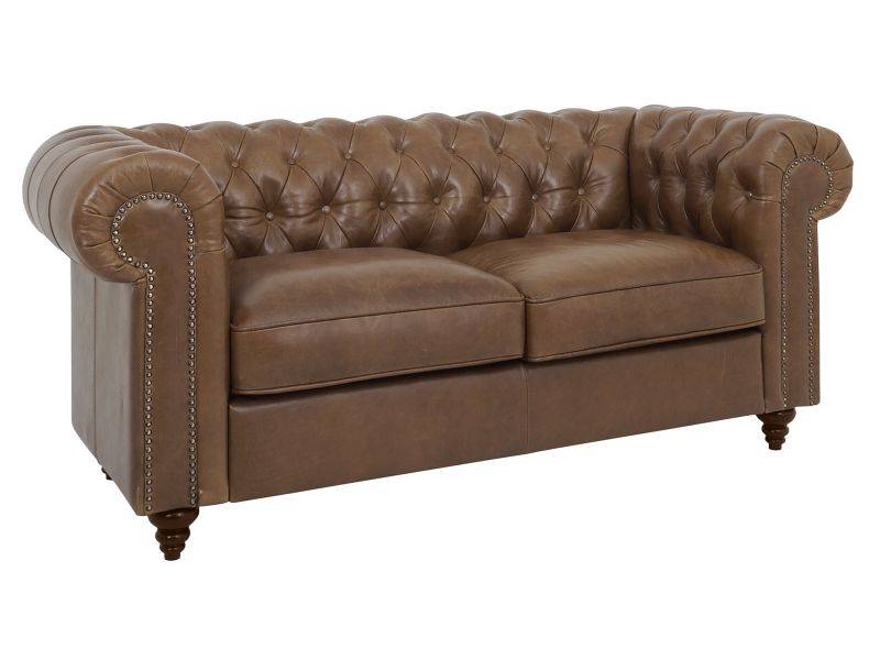 классический кожаный двухместный диван chester classic в Таганроге
