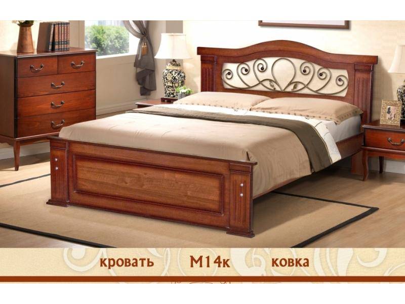 кровать м 14 с коваными элементами в Таганроге