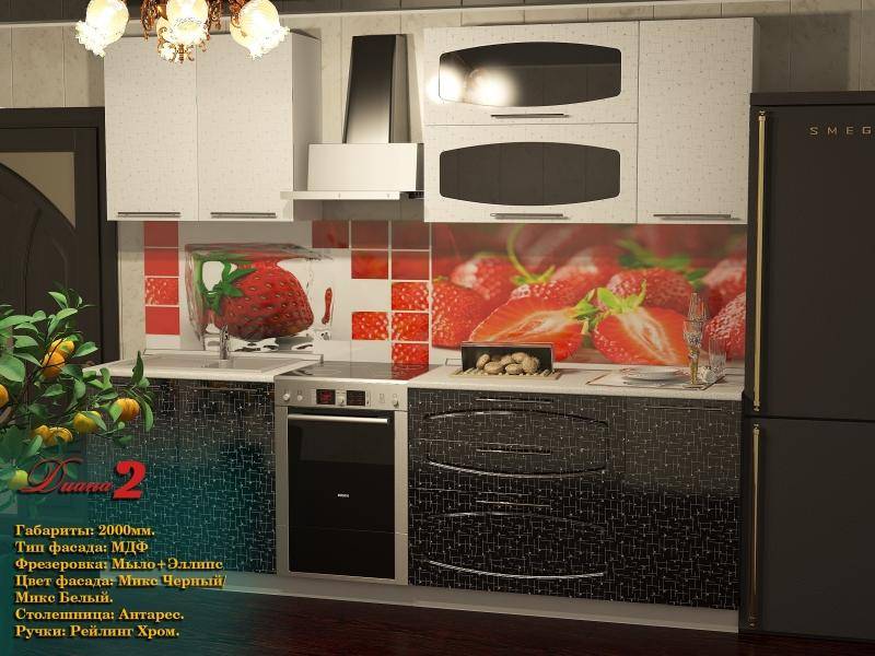 прямая кухня диана 2 в Таганроге