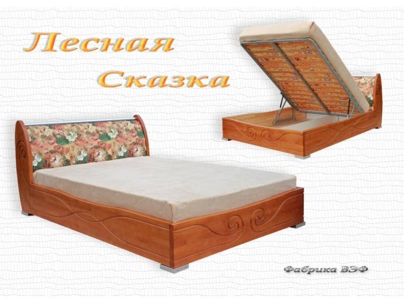 кровать с подъемным механизмом лесная сказка в Таганроге