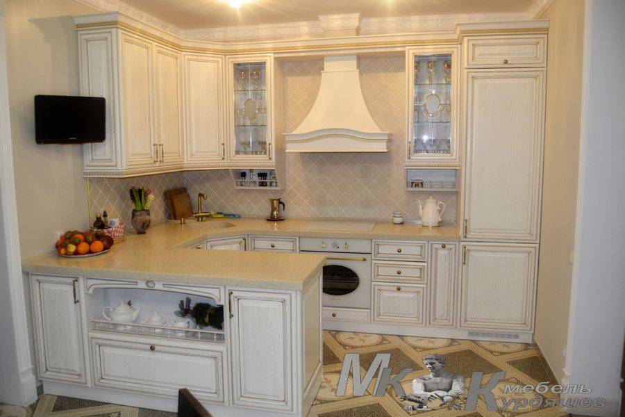 кухня на заказ из массива ясеня в Таганроге