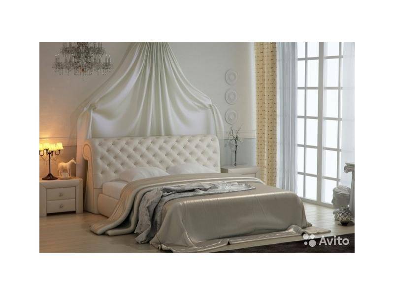 белая кровать letto 11 в Таганроге