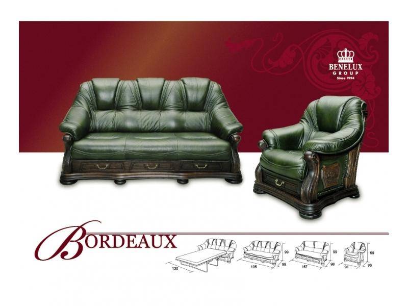 диван из кожи bordeaux в Таганроге
