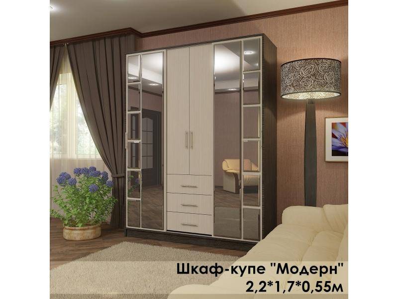 шкаф-купе в стиле модерн в Таганроге