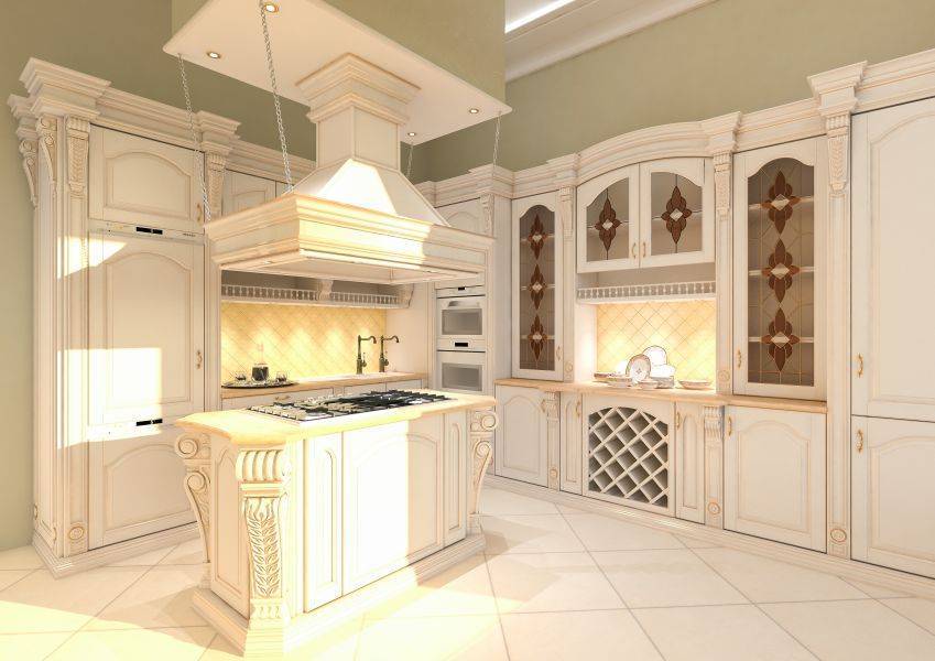 угловая кухня из дерева в Таганроге