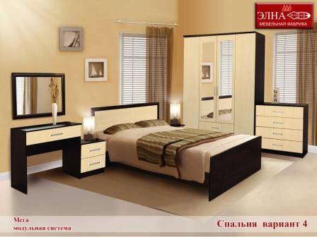 спальня мега вариант 4 в Таганроге