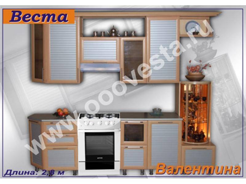 кухонный гарнитур прямой валентина в Таганроге