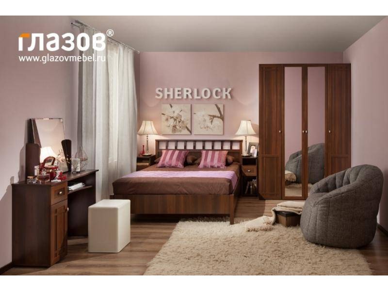спальня sherlock в декоре орех шоколадный в Таганроге