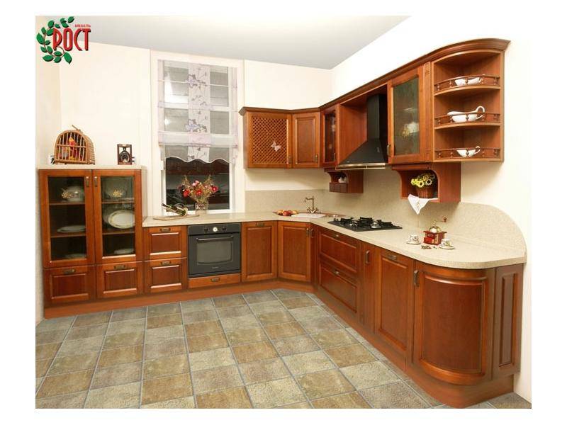 угловая кухня классика в Таганроге