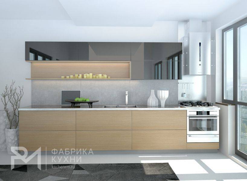 акриловая кухня графит в Таганроге