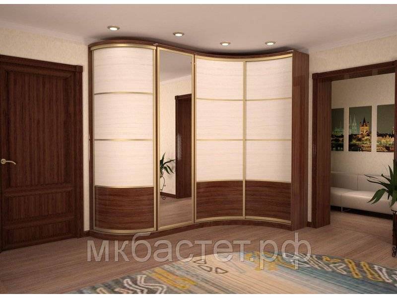 радиусный шкаф-купе р-4 в Таганроге