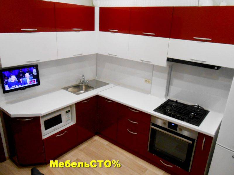 кухонный гарнитур гранат глянец в Таганроге